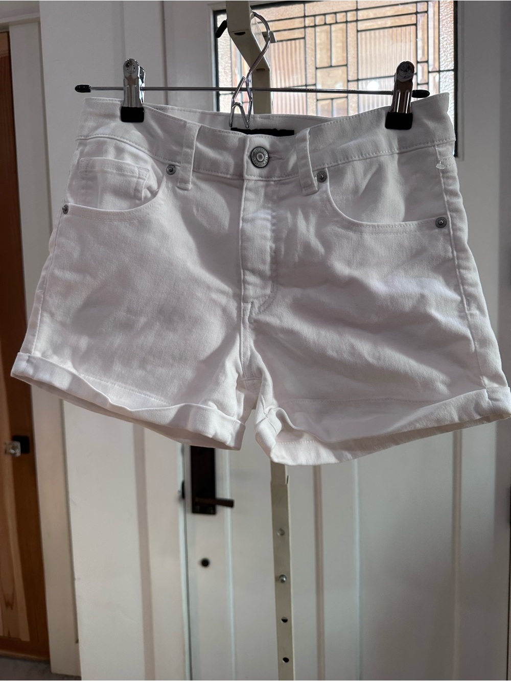 Aero White Women's Denim Shorts size 6